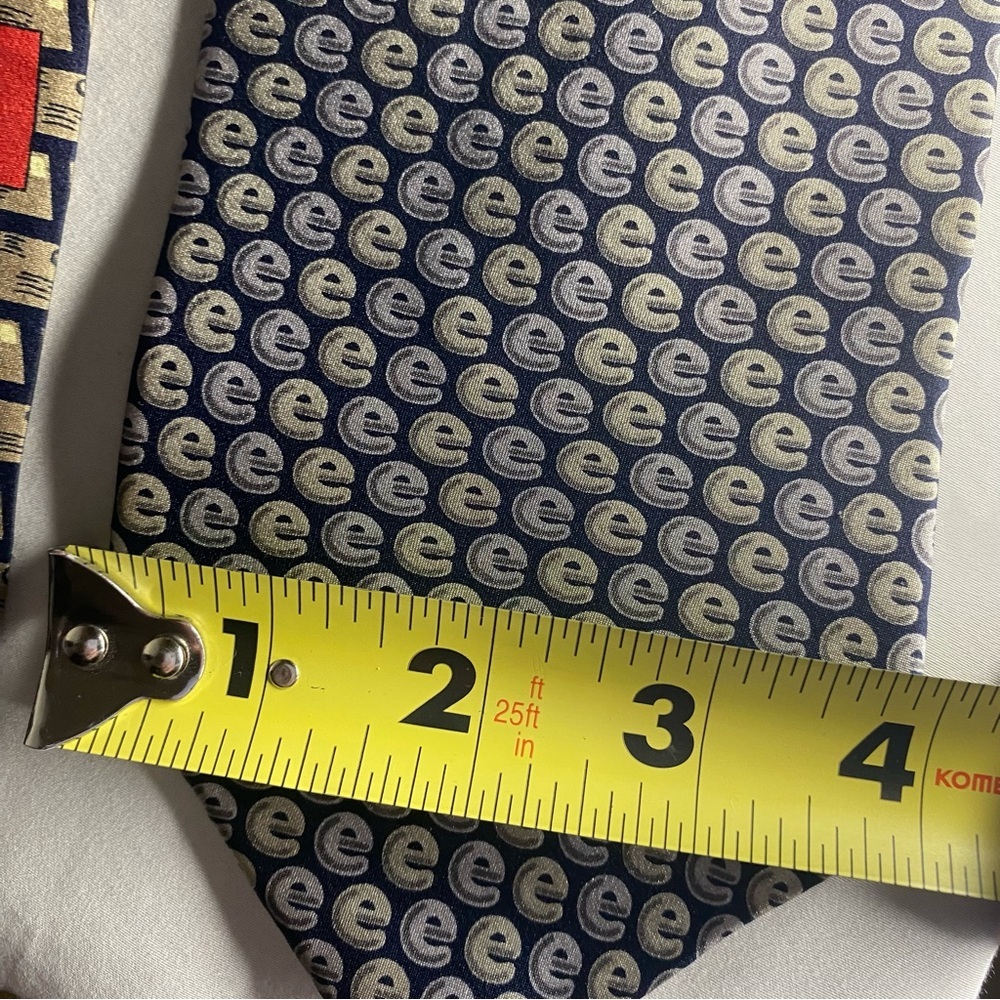 Vintage Vicky Davis Silk Email Tie Y2K Unique Geek Power Necktie Preppy Rare - Picture 4 of 5